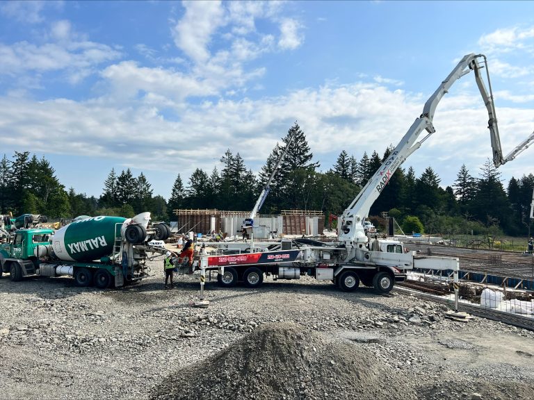 We love pouring concrete! ❤️ Check out our latest shots from our McCallum Lands project.